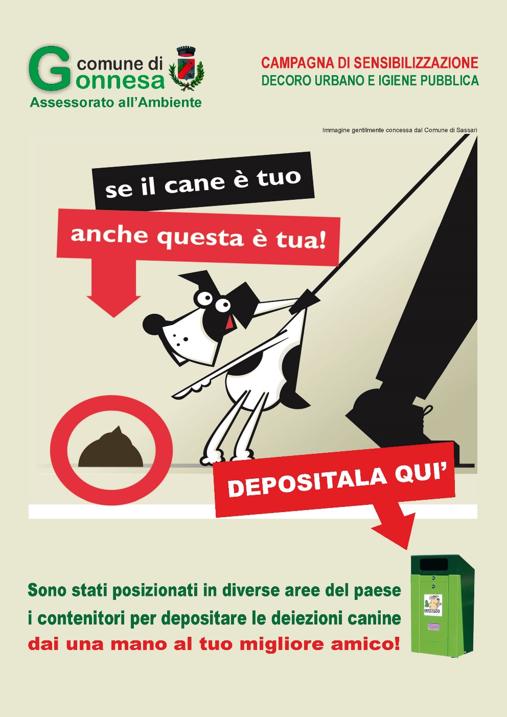 Campagna di sensibilizzazione - Decoro urbano e Igiene Pubblica